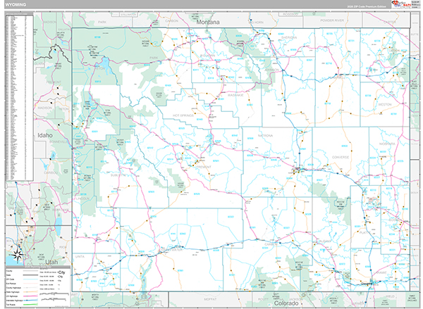 Wyoming Map