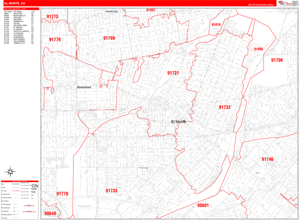 Maps of El Monte California marketmaps com - El%20Monte Ca