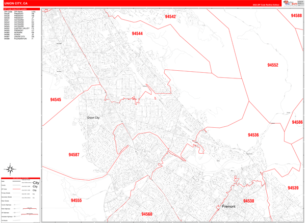 Maps of Union City California - marketmaps.com