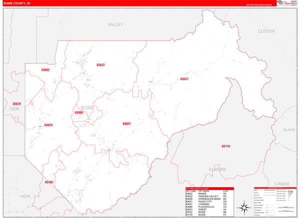 boise county parcel map