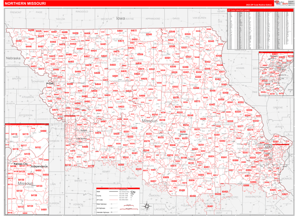Missouri Northern Sectional Map