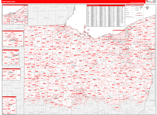 Ohio Northern Sectional Map